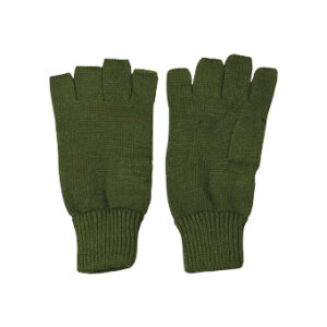 Fingerless Gloves - Olive Green